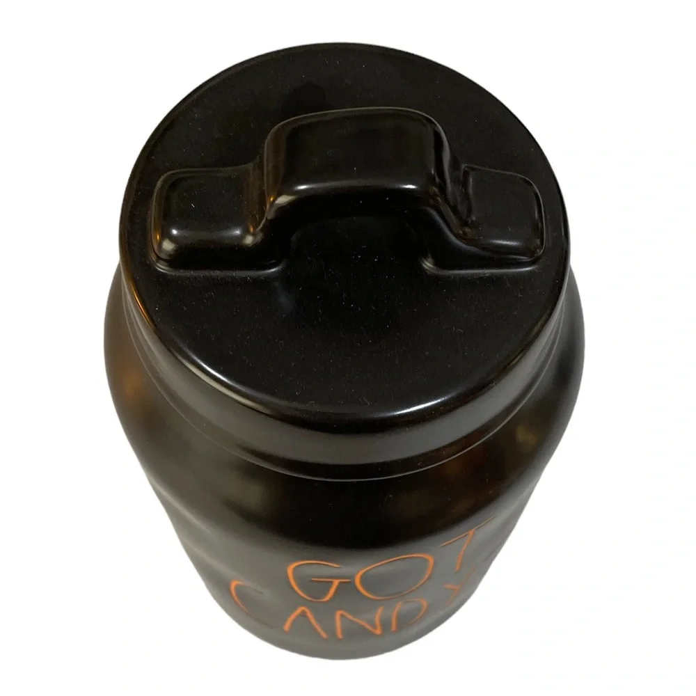 NEW Rae Dunn GOT CANDY? Halloween Canister w/Lid  🎃🍬🎃🍭🎃
